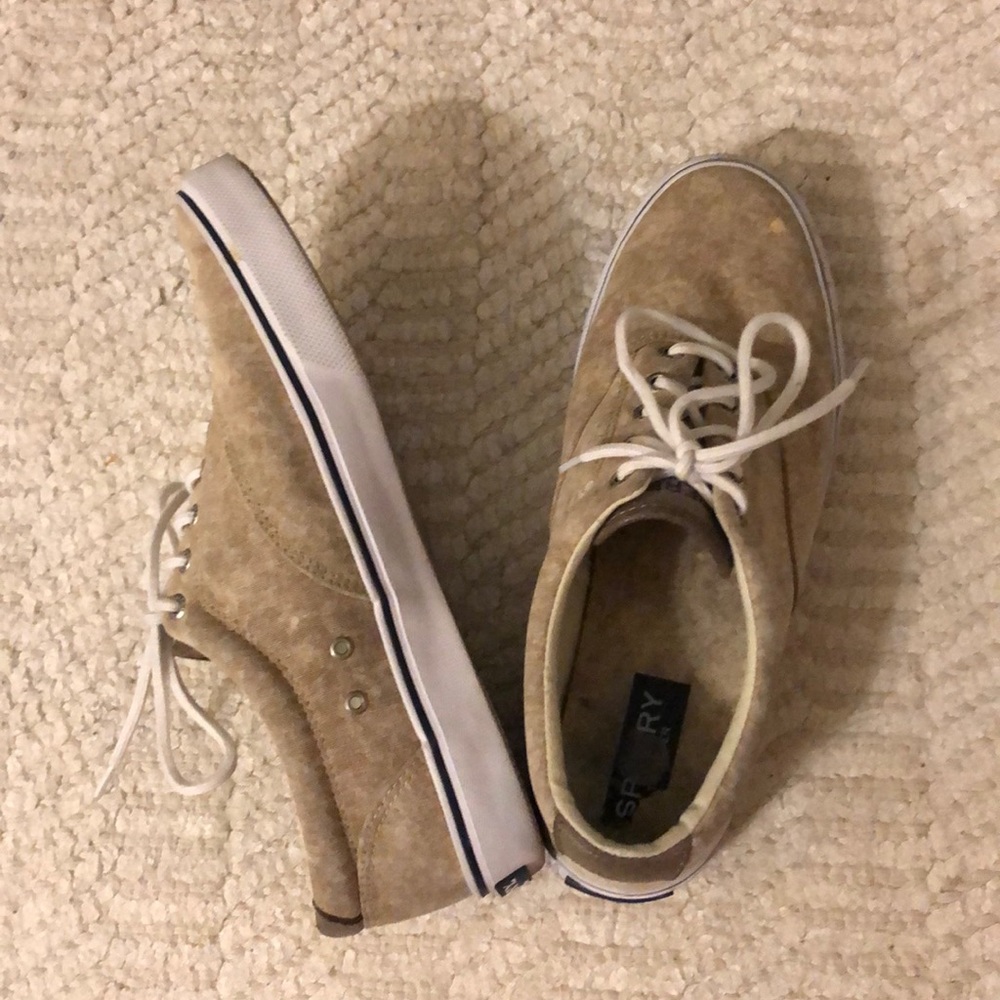 Men’s tan Sperry’s size 11